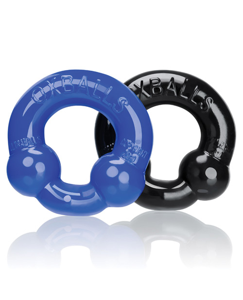 Oxballs Ultraballs Cock Rings - Black/Police