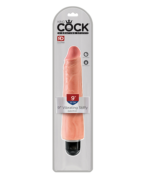 King Cock 9" Vibrating Stiffy