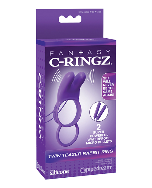 Fantasy C-Ringz Twin Teazer Rabbit Ring