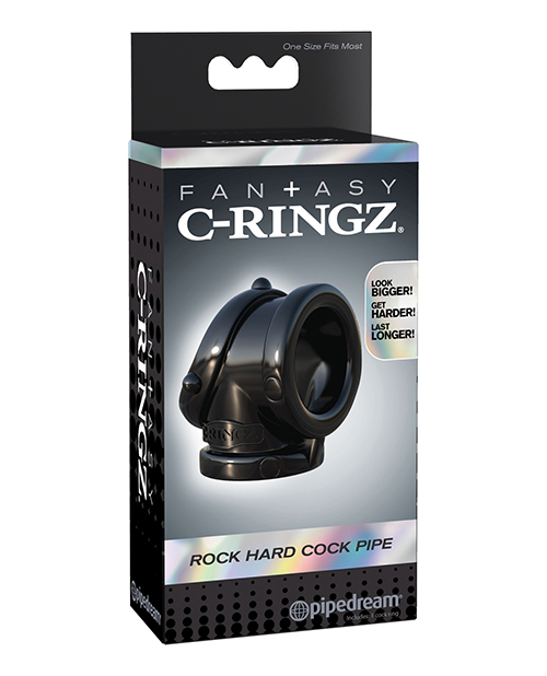 Fantasy C-Ringz Rock Hard Cock Pipe