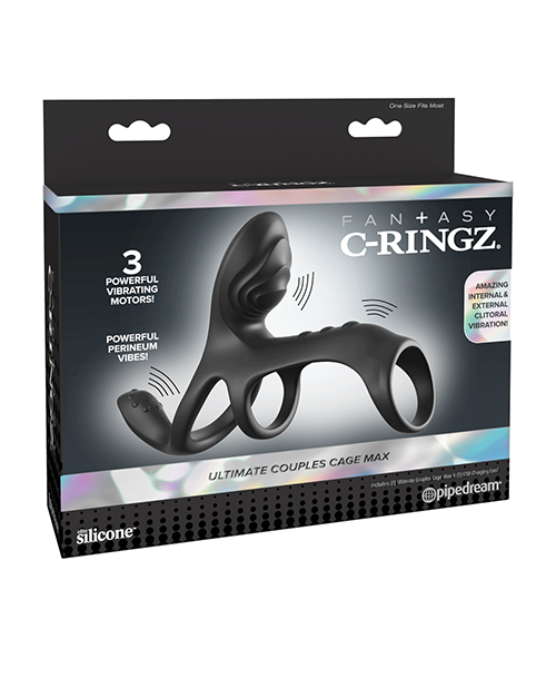 Fantasy C-Ringz Ultimate Couples Cage Max Chastity Cage