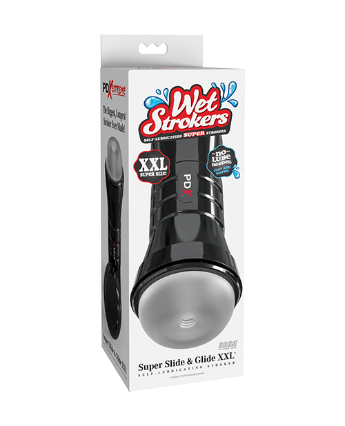 PDX Extreme Wet Stroker Super Slide & Glide XXL - Frosted