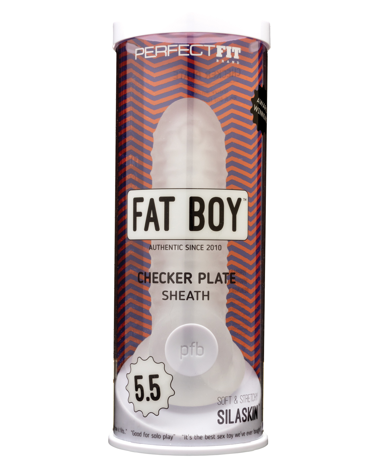 Perfect Fit Fat Boy 5.5" Checker Plate Sheath