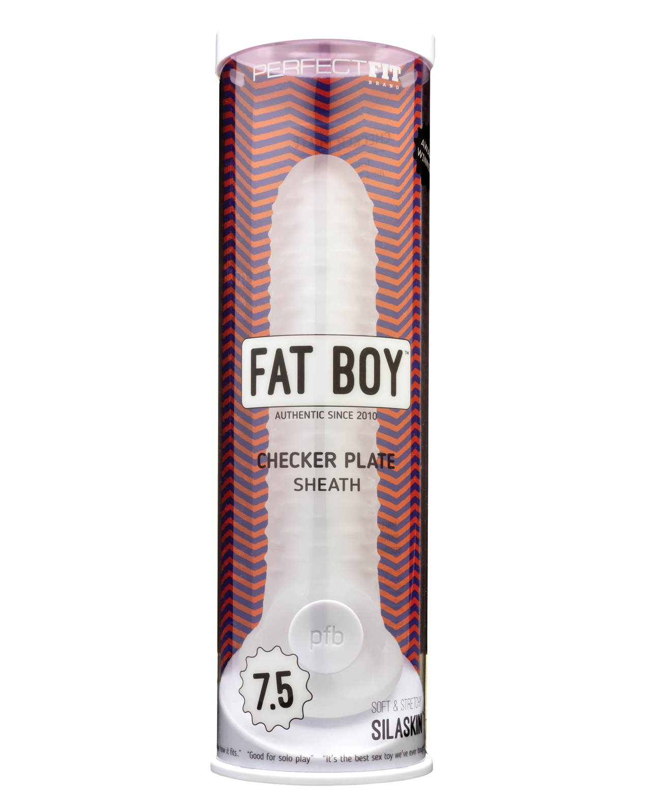 Perfect Fit Fat Boy 7.5" Checker Plate Sheath