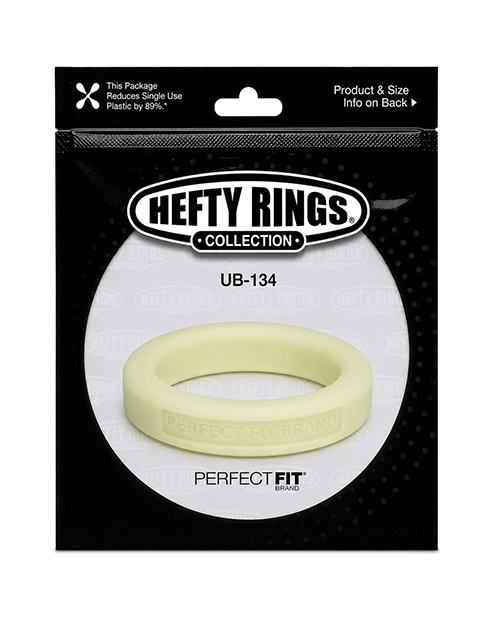 Perfect Fit Hefty Ring 1.75" Silicone - Glow In The