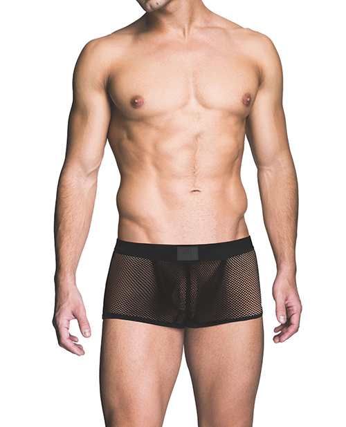 Prowler RED Fishnet Ass-less Trunk