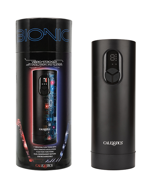 Bionic Vibro Stroker with Oscillation & Suction
