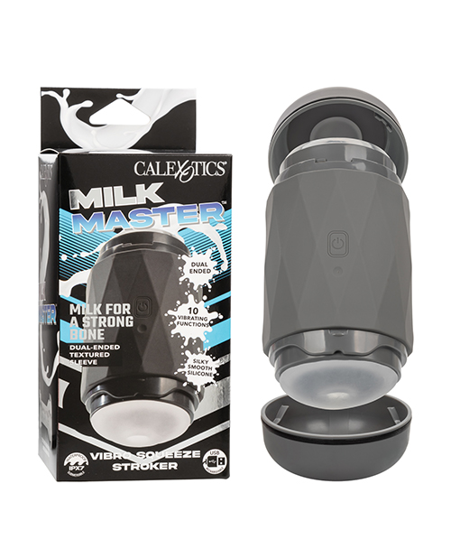 Milk Master Vibro Squeeze Stroker