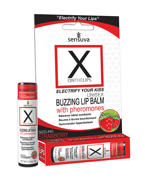 Sensuva X on the Lips with Pheromones - Strawberry