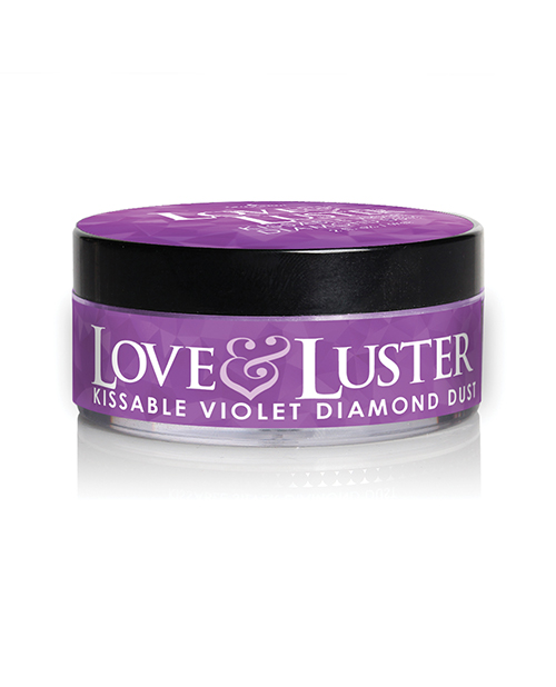 Sensuva Love & Luster Kissable Violet Diamond Dust Jar