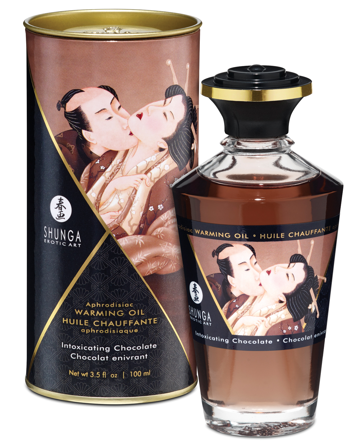 Shunga Warming Oil - 3.5 oz Intoxicating