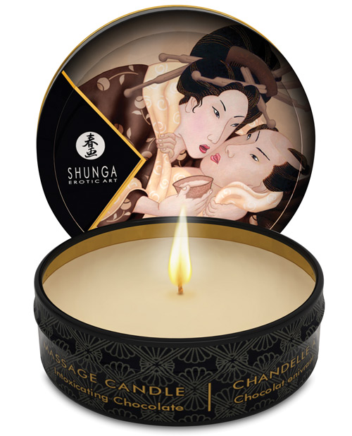 Shunga Excitation Mini Candlelight Massage Candle - 1 oz Intoxicating