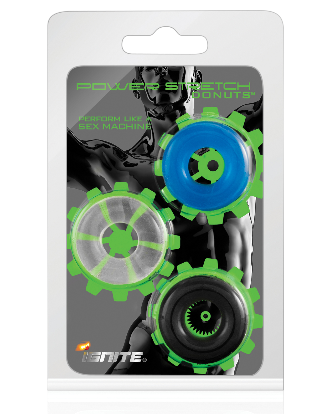 Ignite Power Stretch Donuts Cockrings