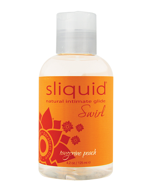 Sliquid Naturals Swirl Lubricant - 4.2 oz Tangerine