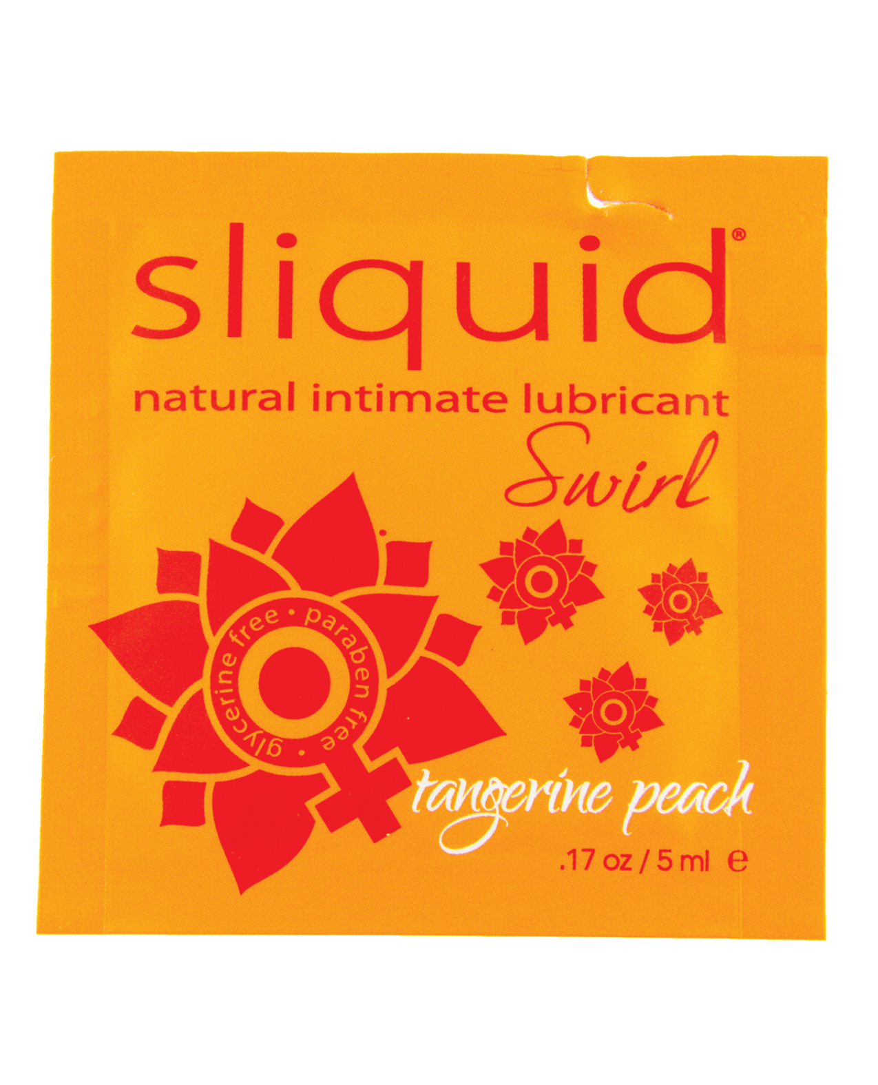 Sliquid Naturals Swirl Lubricant Pillow - .17 oz