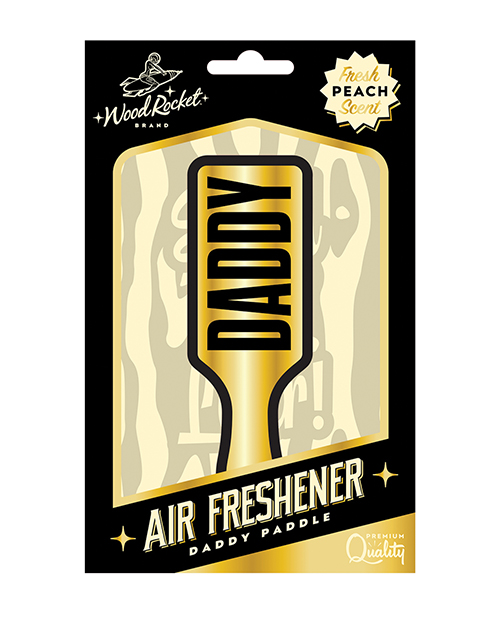Wood Rocket Daddy Paddle Air Freshener