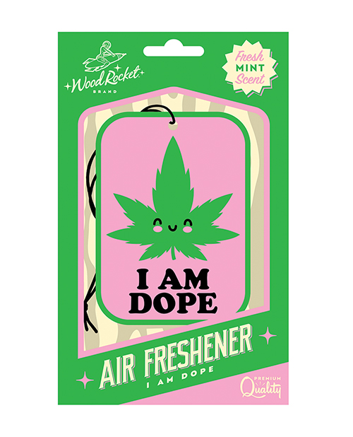 Wood Rocket I am Dope Air Freshener
