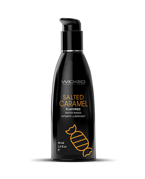 Wicked Sensual Care Aqua Waterbased Lubricant - 2 oz Salted