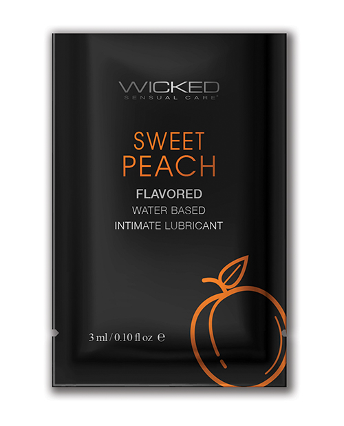 Wicked Sensual Care Waterbased Lubricant - .1 oz Sweet
