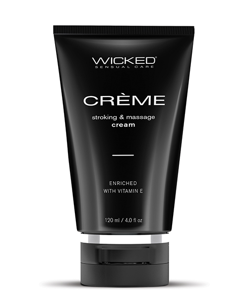Wicked Sensual Care Creme Stroking and Massage