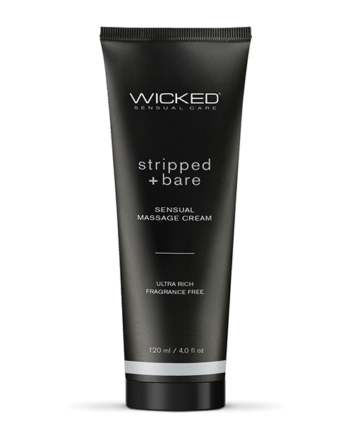 Wicked Sensual Care Stripped & Bare Unscented Massage