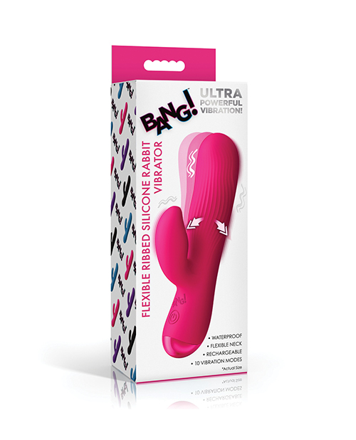 Bang! BG Ribbed Silicone Rabbit