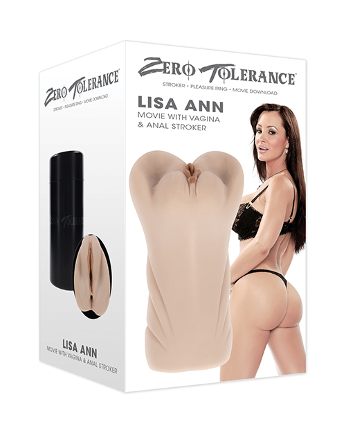 Zero Tolerance Lisa Ann Movie with Vagina & Anal Stroker
