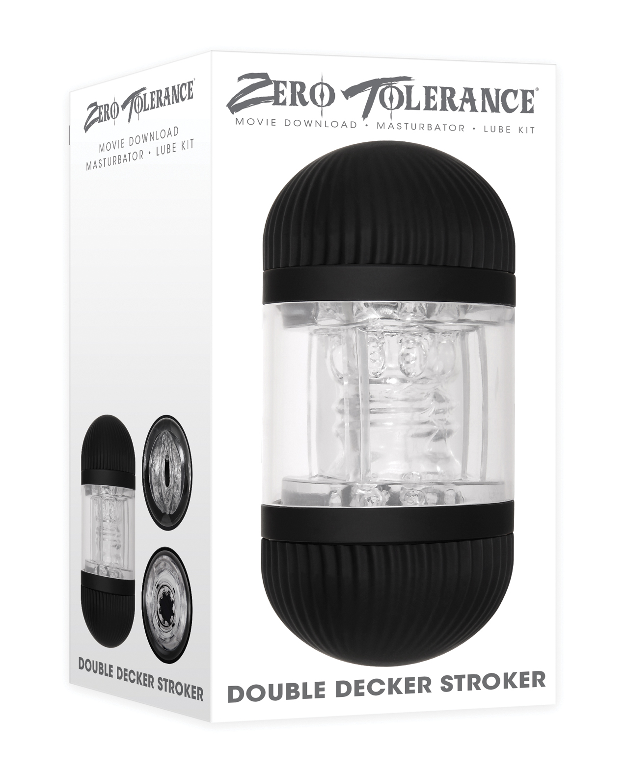 Zero Tolerance Double Decker Stroker Male Masturbator