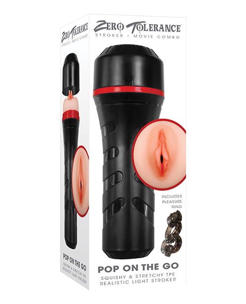 Zero Tolerance Pop On the Go Stroker Male Masturbator
