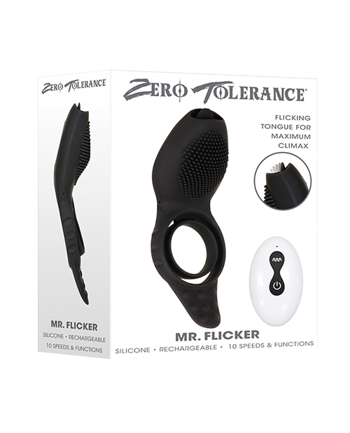 Zero Tolerance Mr. Flicker Vibrating Cock Ring