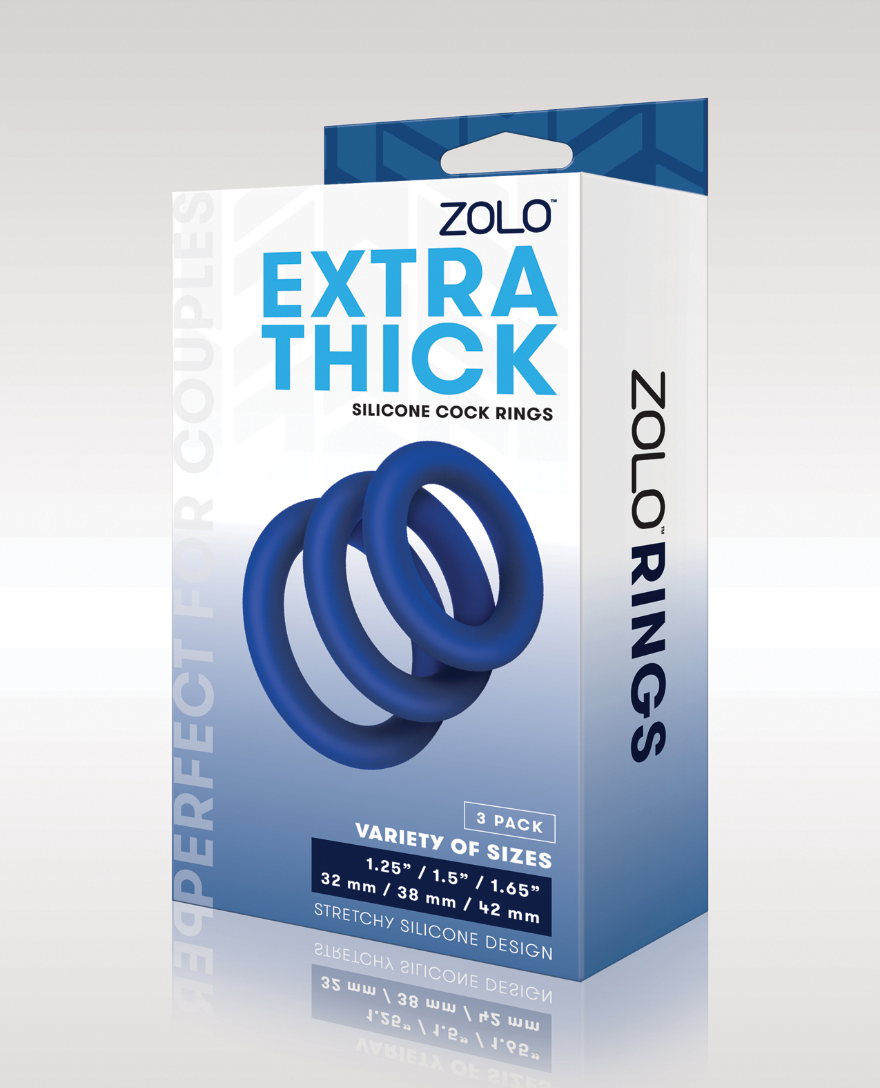 ZOLO Extra Thick Silicone Cock Rings